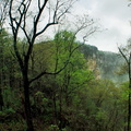 White Rocks with Ridge Trail in lower left